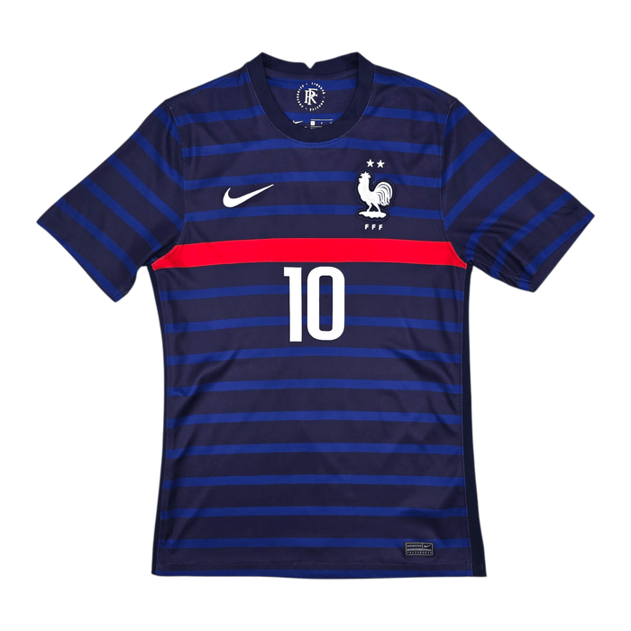 2020/22 France Home Football Shirt (S) Nike 10 Mbappe - Football Finery - FF301812