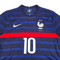 2020/22 France Home Football Shirt (S) Nike 10 Mbappe - Football Finery - FF301812