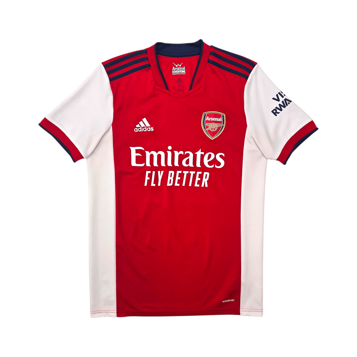 2021/22 Arsenal Home Football Shirt (M) Adidas 10 Smith Rowe - Football Finery - FF303232