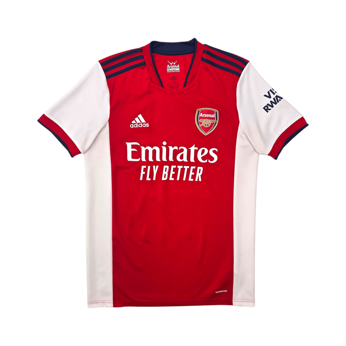 2021/22 Arsenal Home Football Shirt (M) Adidas 10 Smith Rowe - Football Finery - FF303232