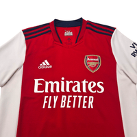 2021/22 Arsenal Home Football Shirt (M) Adidas 10 Smith Rowe - Football Finery - FF303232