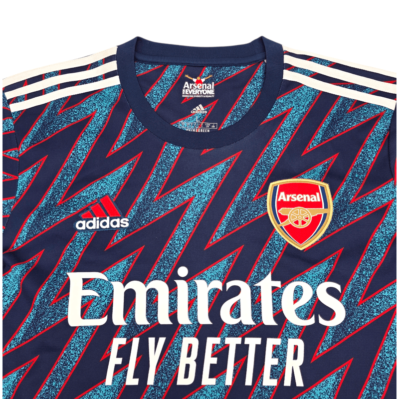 2021/22 Arsenal Third Football Shirt (L) Adidas #8 Ødegaard - Football Finery - FF300249