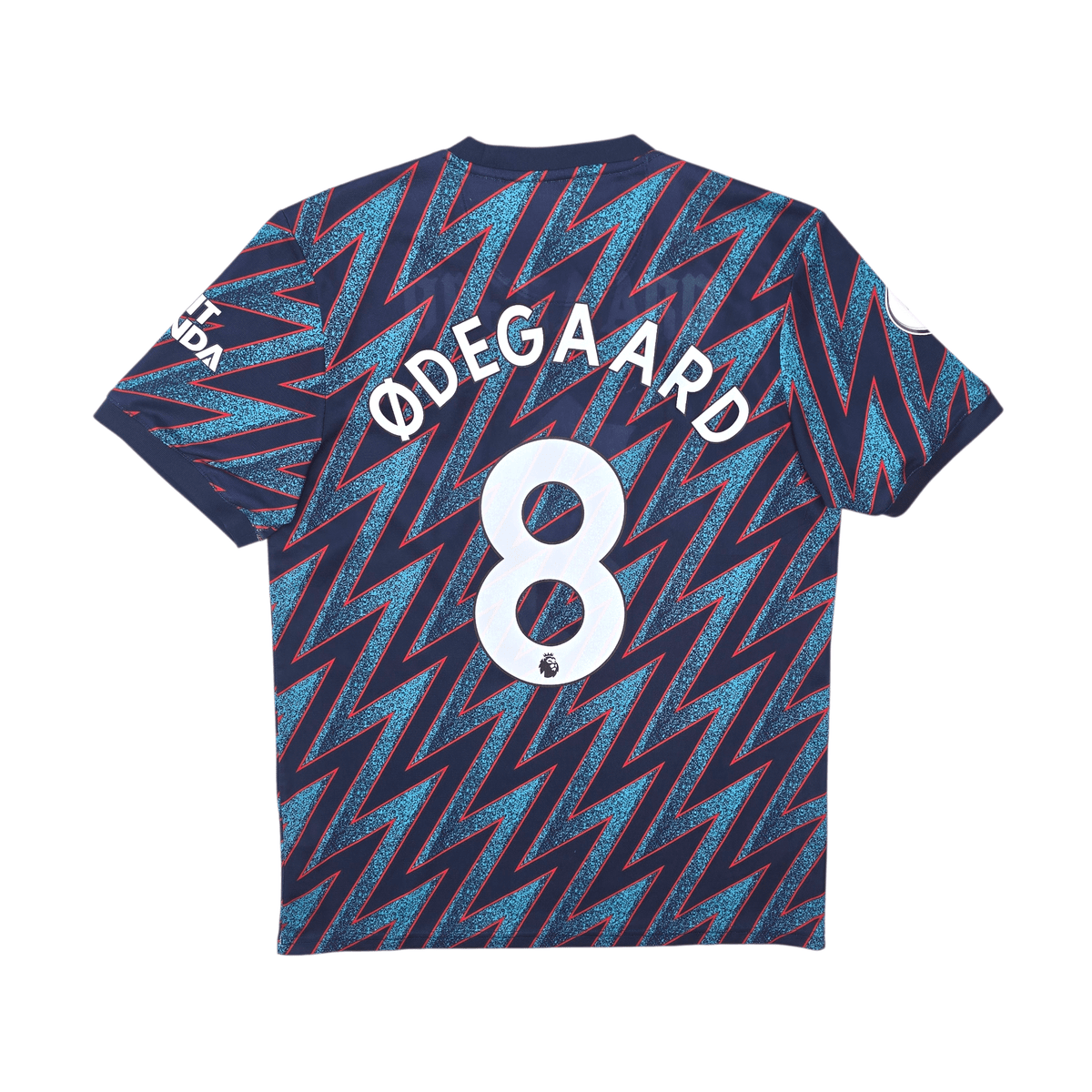 2021/22 Arsenal Third Football Shirt (M) Adidas 8 Odegaard - Football Finery - FF303455