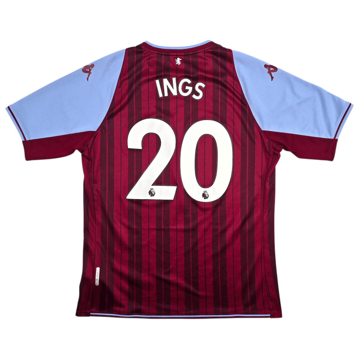 2021/22 Aston Villa Home Football Shirt (2XL) Kappa 20 Ings - Football Finery - FF304634