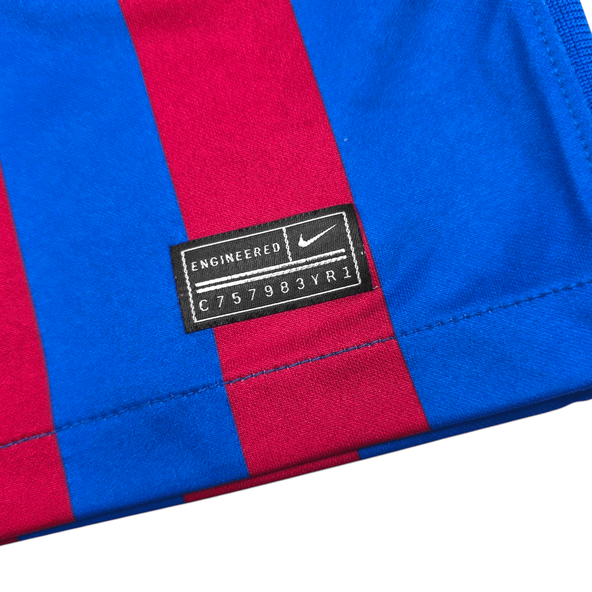 2021/22 Barcelona Home Football Shirt (S) Nike 9 Memphis - Football Finery - FF300967