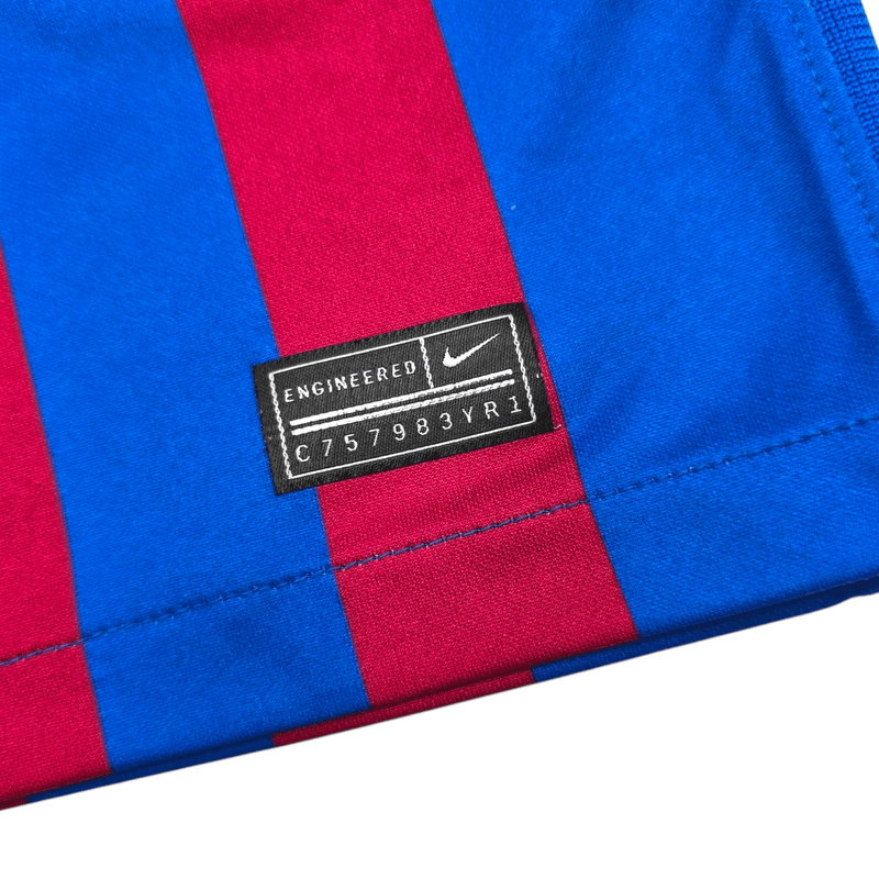 2021/22 Barcelona Home Football Shirt (S) Nike 9 Memphis - Football Finery - FF300967