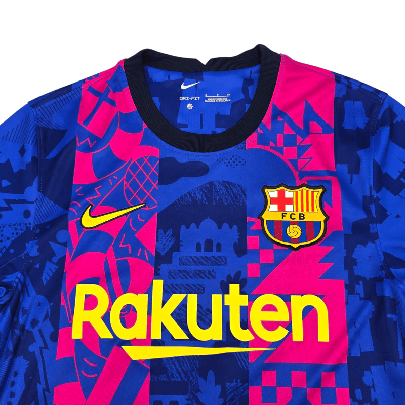 2021/22 Barcelona Third Football Shirt (S) Nike 5 Sergio (Busquets) - Football Finery - FF300758
