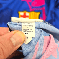 2021/22 Barcelona Third Football Shirt (S) Nike 5 Sergio (Busquets) - Football Finery - FF300758