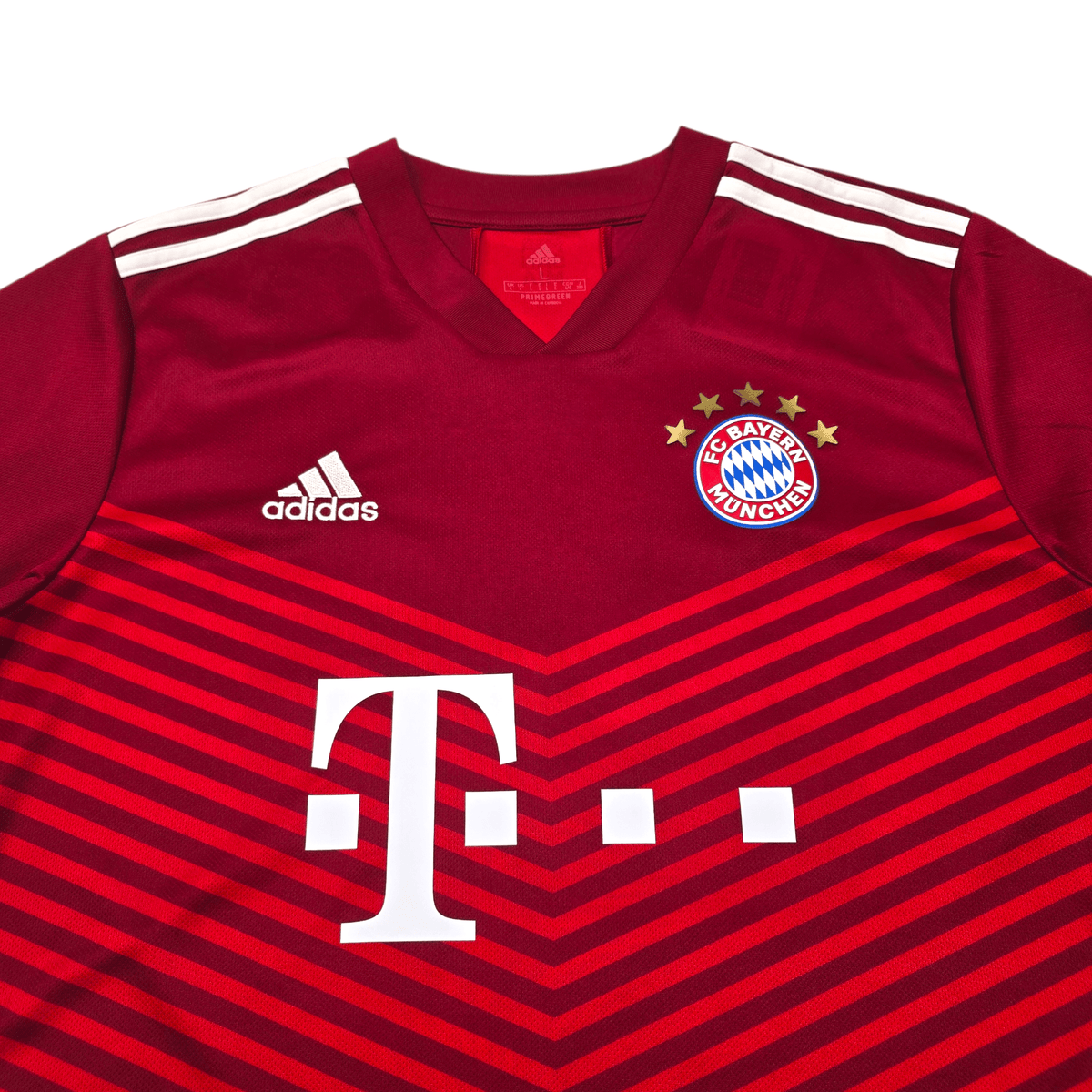2021/22 Bayern Munich Home Football Shirt (L) Adidas 19 Davies - Football Finery - FF303691