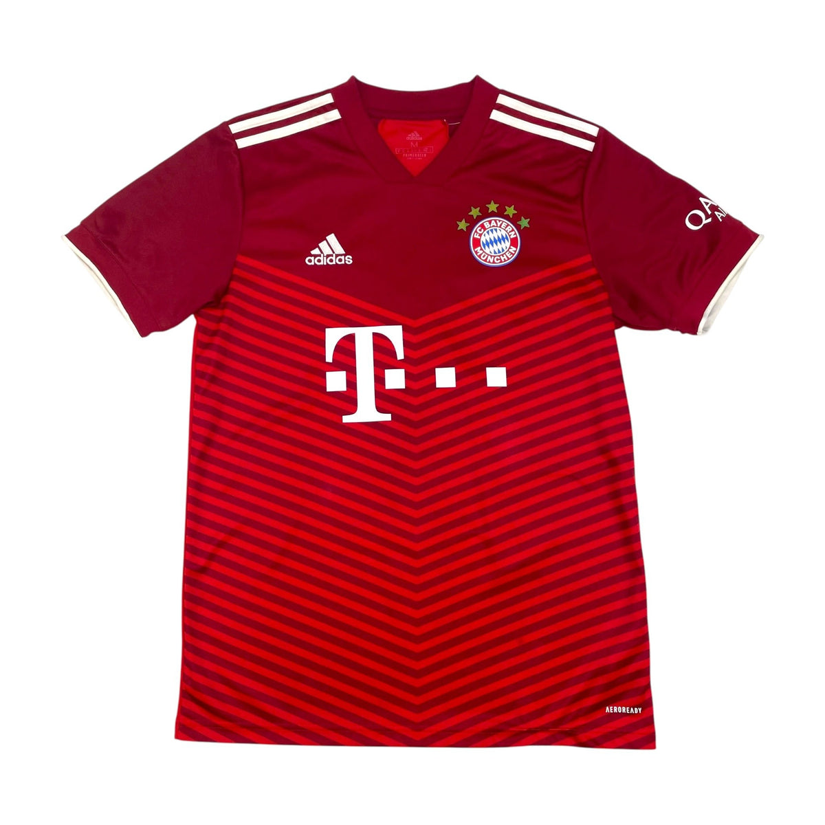 2021/22 Bayern Munich Home Football Shirt (M) Adidas 25 Muller - Football Finery - FF301114