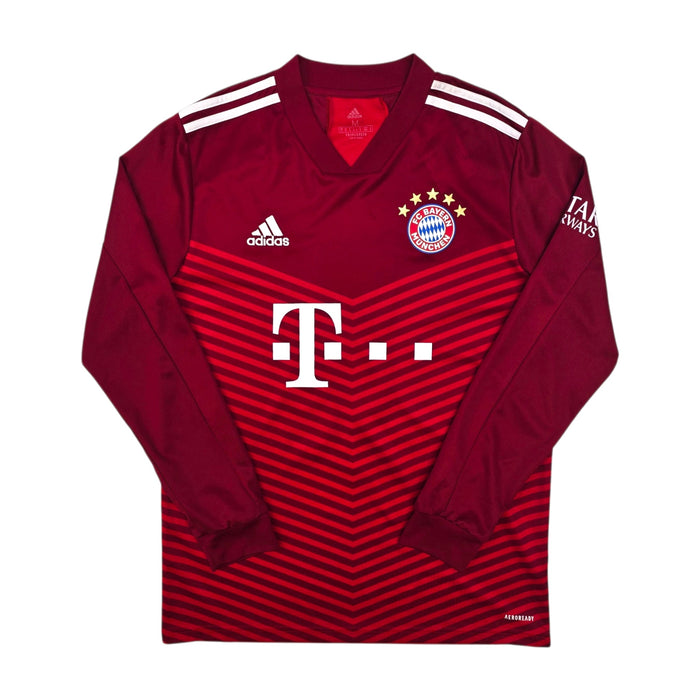 2021/22 Bayern Munich Home Football Shirt (M) Adidas 9 Lewandowski - Football Finery - FF304731