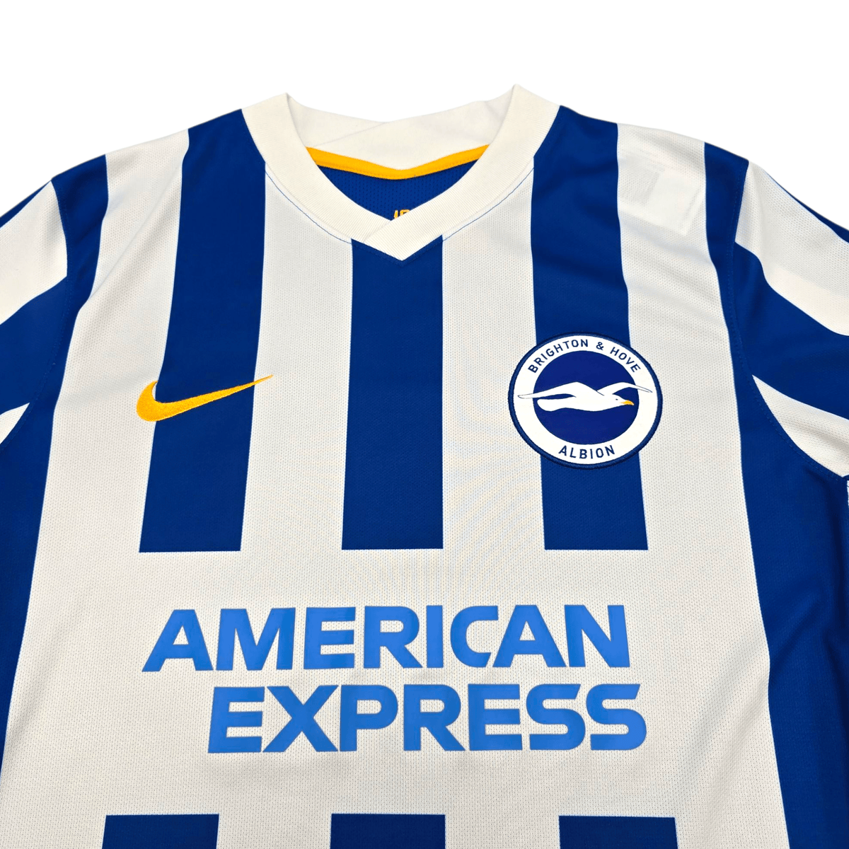 2021/22 Brighton Home Football Shirt (M) Nike 13 Gross - Football Finery - FF301617