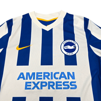 2021/22 Brighton Home Football Shirt (M) Nike 13 Gross - Football Finery - FF301617