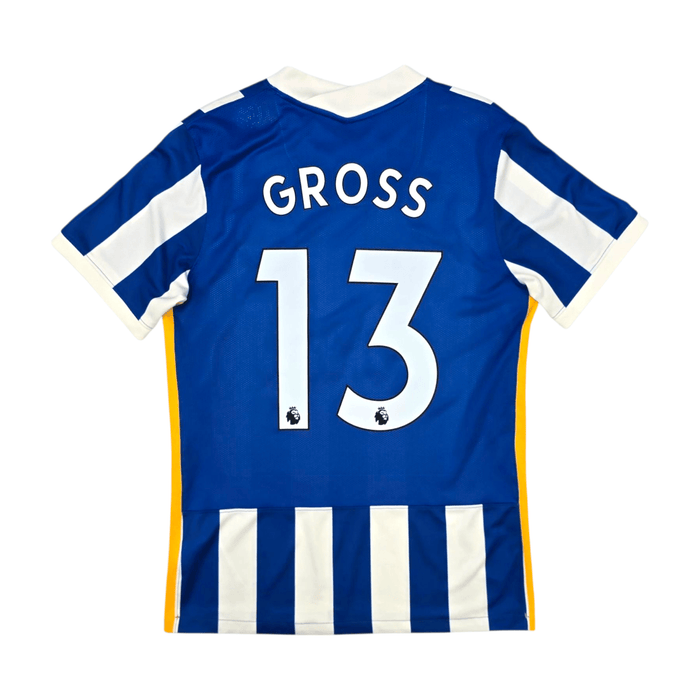 2021/22 Brighton Home Football Shirt (M) Nike 13 Gross - Football Finery - FF301617