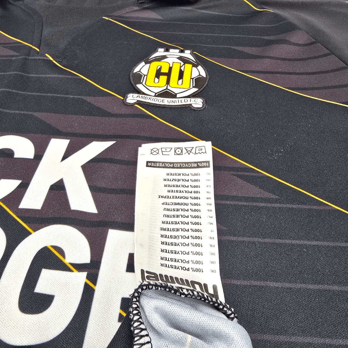 2021/22 Cambridge United Away Football Shirt (XL) Hummel 11 Dunk - Football Finery - FF303178