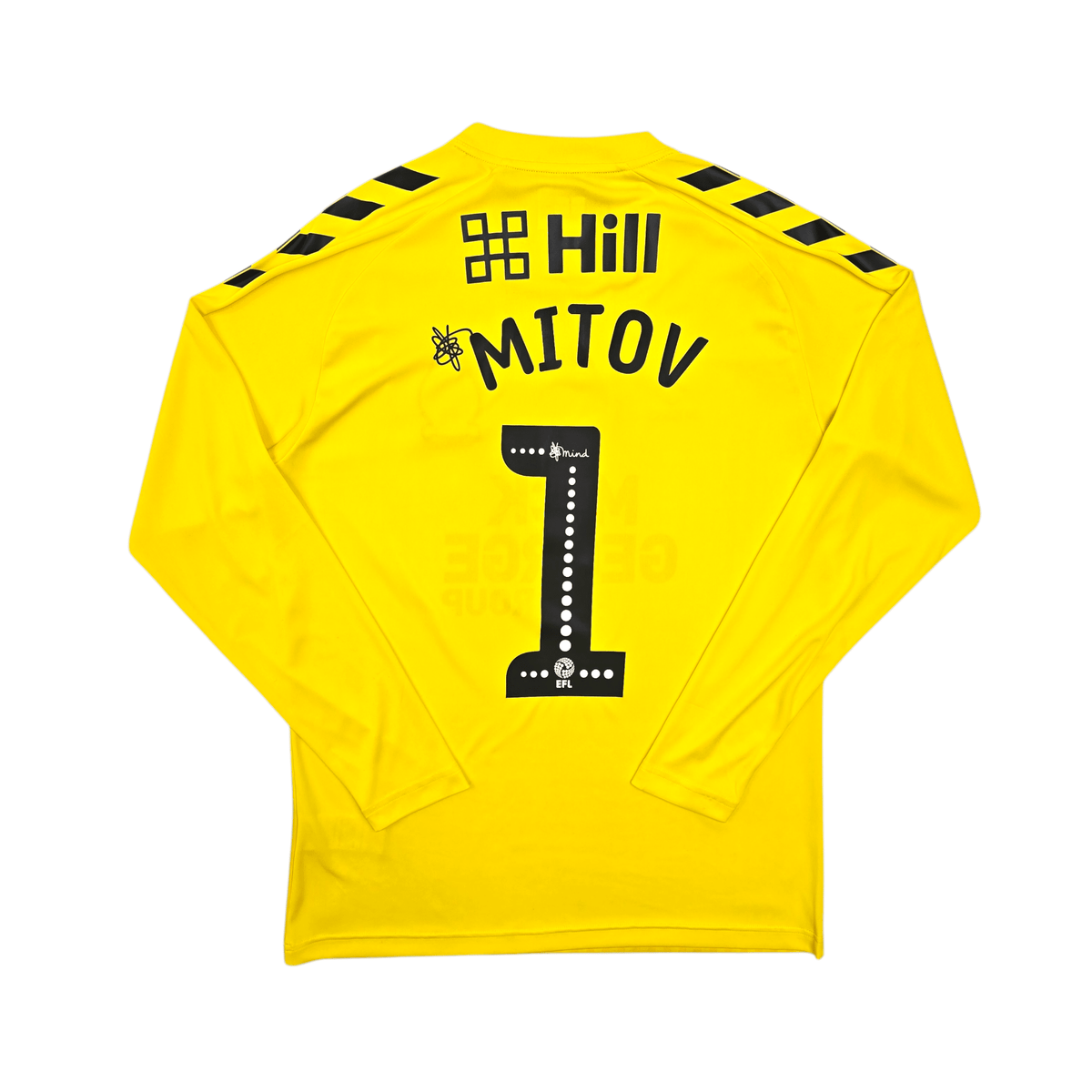 2021/22 Cambridge United Goal Keeper Football Shirt (L) Hummel 1 Mitov - Football Finery - FF303960