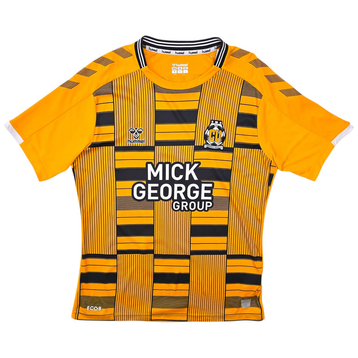 2021/22 Cambridge United Home Football Shirt (M) Hummel - Football Finery - FF305548