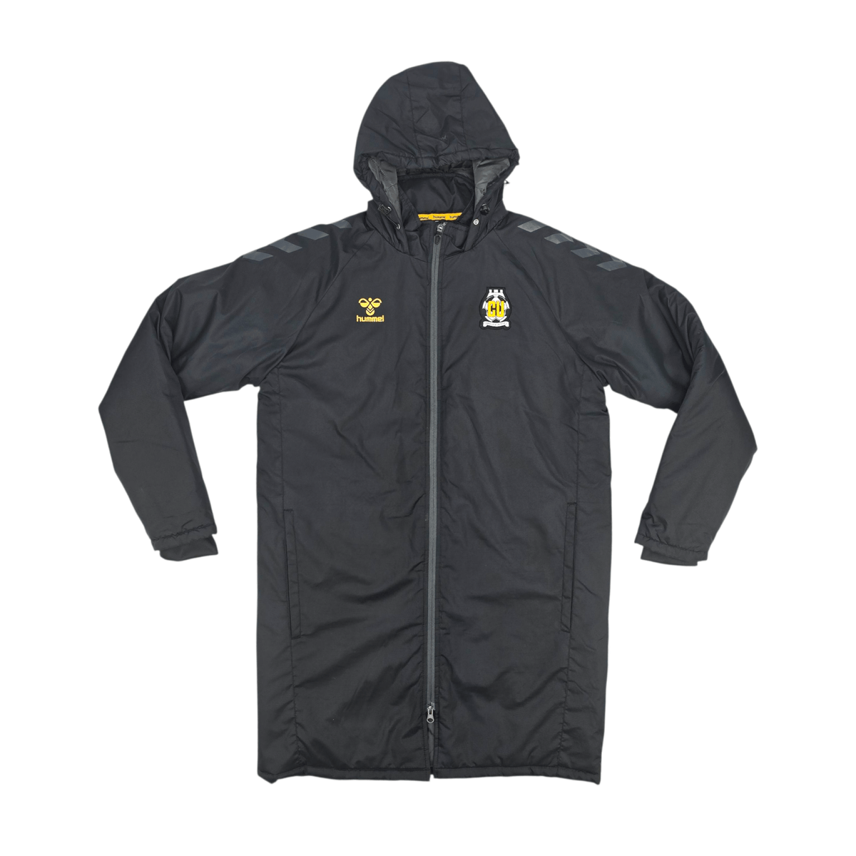 2021/22 Cambridge United Padded Bench Coat (M) Hummel - Football Finery - FF300951