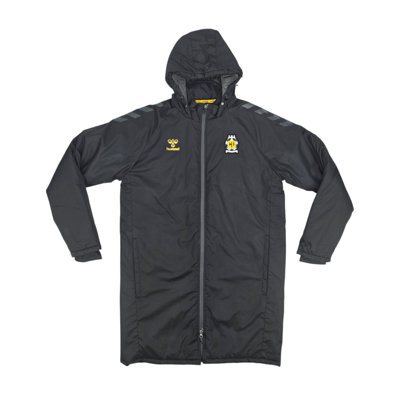2021/22 Cambridge United Padded Bench Coat (M) Hummel - Football Finery - FF300951