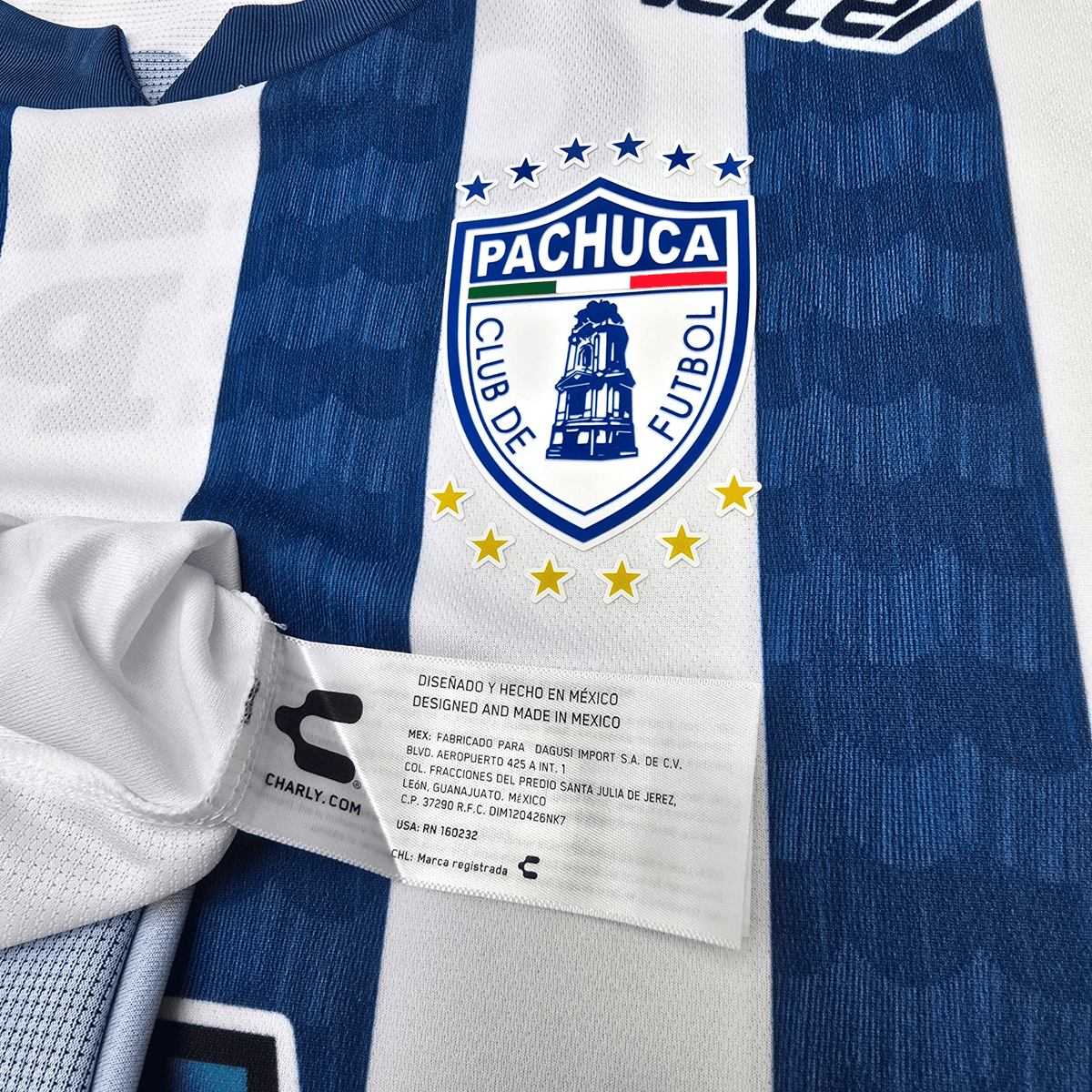 2021/22 CF Pachuca Home Football Shirt (2XL) Charly (BNWTs) - Football Finery - FF305172