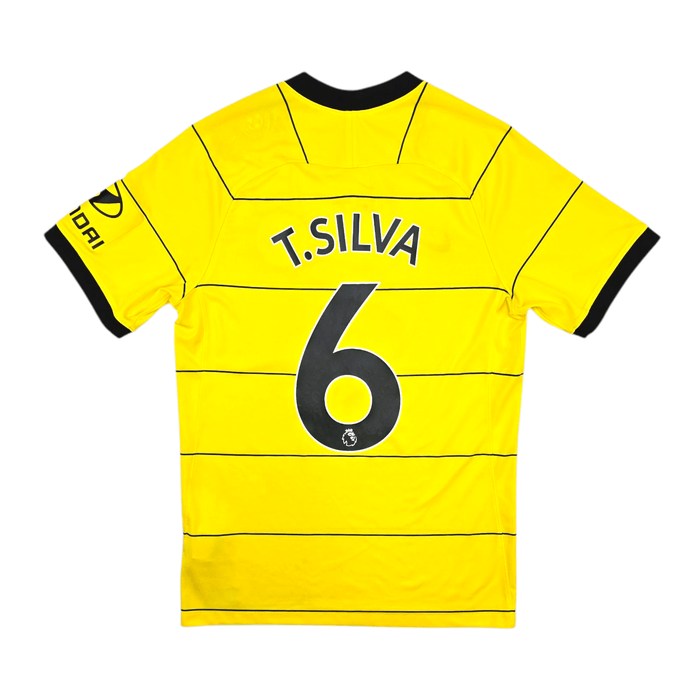 2021/22 Chelsea Away Football Shirt (S) Nike #6 T.Silva - Football Finery - FF300756