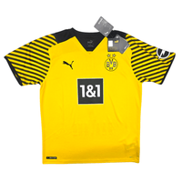 2021/22 Dortmund Home Football Shirt (L) Puma #9 Halland (BNWTs) - Football Finery - FF300142