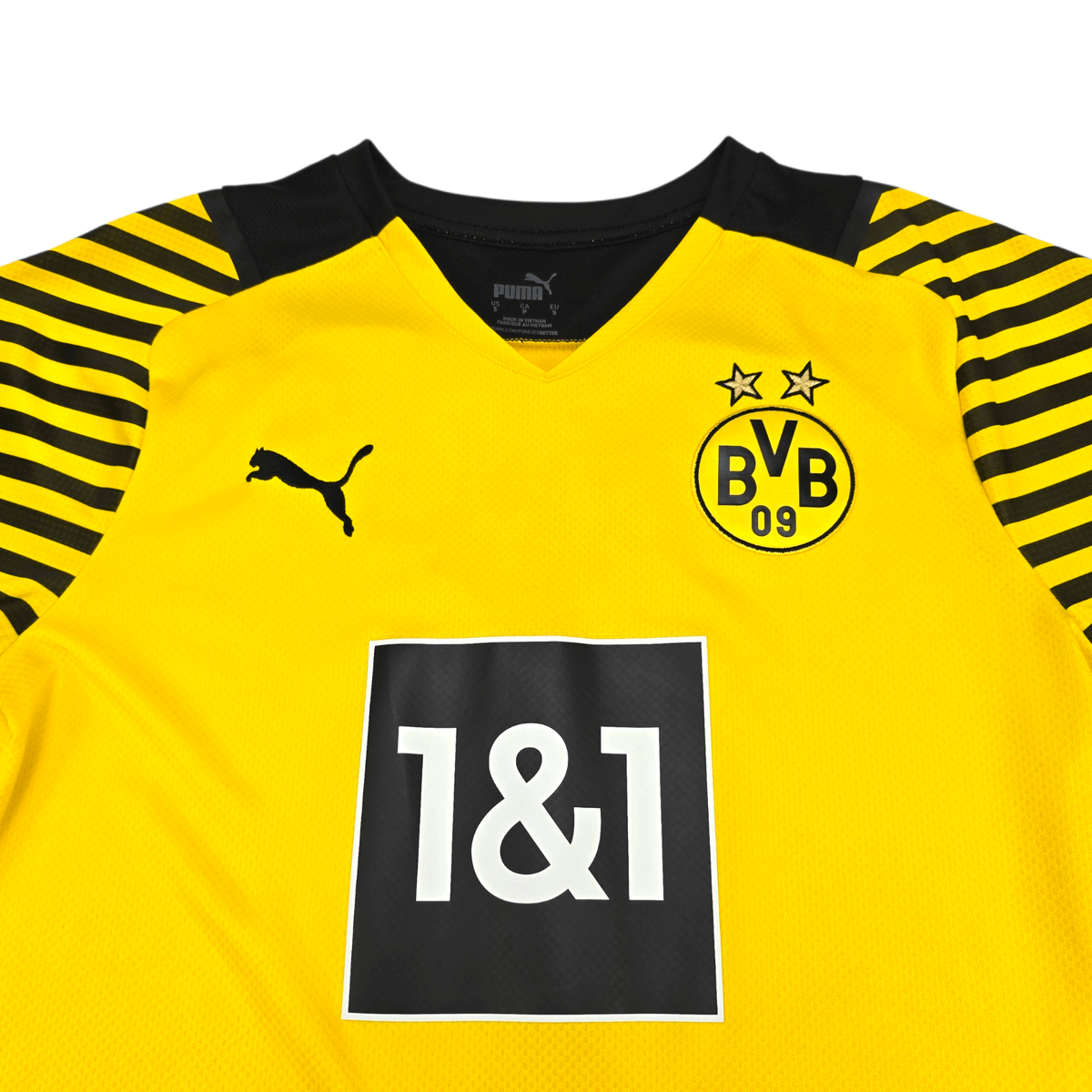 2021/22 Dortmund Home Football Shirt (S) Puma 22 Bellingham - Football Finery - FF301107