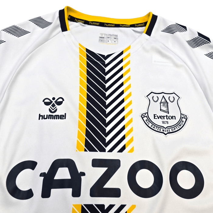 2021/22 Everton Away Football Shirt (S) Hummel - Football Finery - FF305426