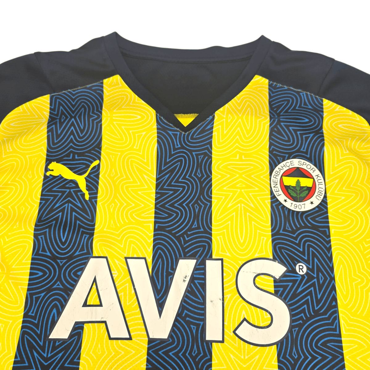 2021/22 Fenerbahce Home Football Shirt (L) Puma 3 R. Carlos - Football Finery - FF301194