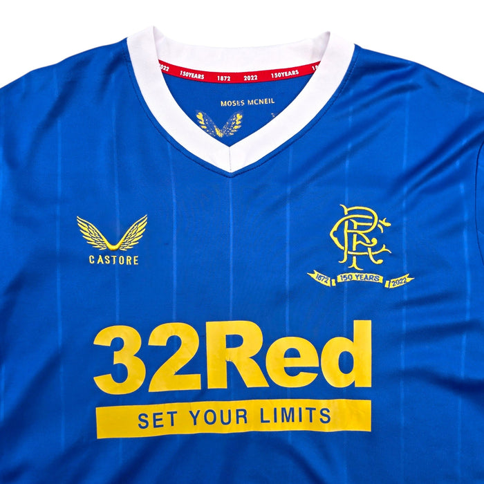 2021/22 Glasgow Rangers Home Football Shirt (XL) Castore - Football Finery - FF304852