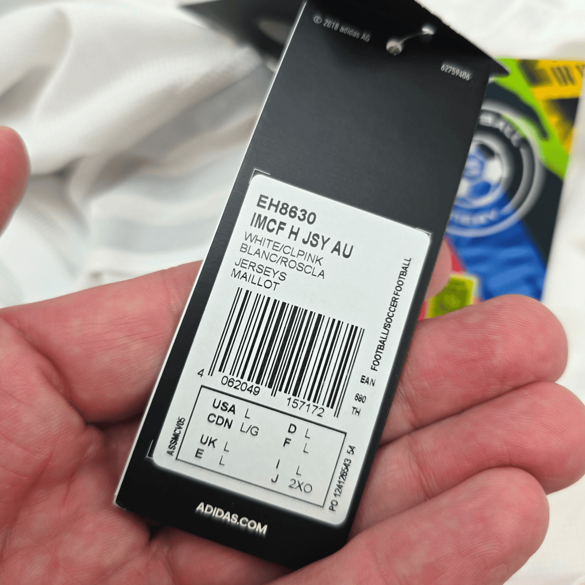 2021/22 Inter Miami Home Football Shirt (L) Adidas 9 Higuain (BNWTs) - Football Finery - FF300848