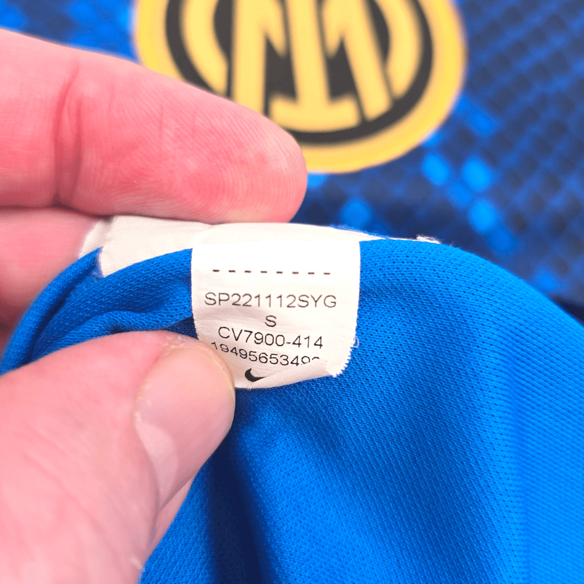 2021/22 Inter Milan Home Football Shirt (S) Nike 10 Lautaro - Football Finery - FF303850