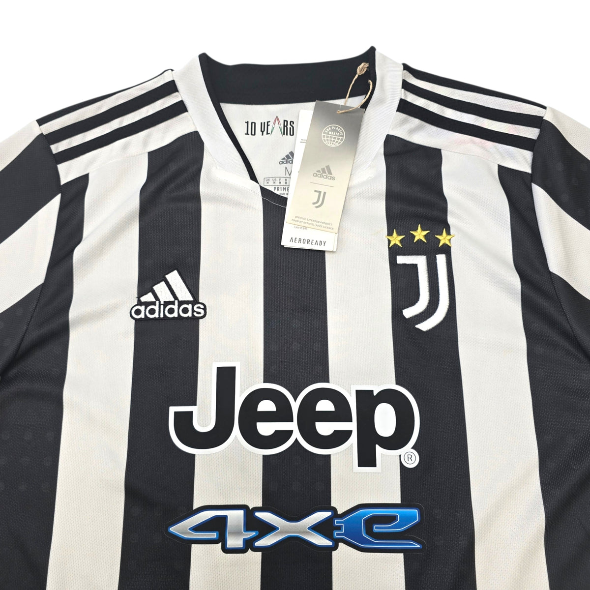 2021/22 Juventus Home Football Shirt (M) Adidas 22 Chiesa (BNWTs) - Football Finery - FF305677