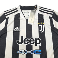 2021/22 Juventus Home Football Shirt (M) Adidas 22 Chiesa (BNWTs) - Football Finery - FF305677