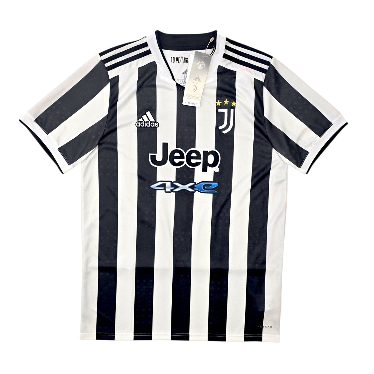 2021/22 Juventus Home Football Shirt (M) Adidas 22 Chiesa (BNWTs) - Football Finery - FF305677