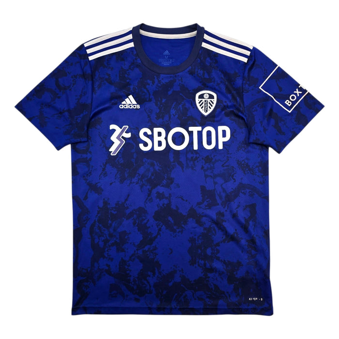 2021/22 Leeds United Away Football Shirt (M) Adidas #10 Raphinha - Football Finery - FF306755
