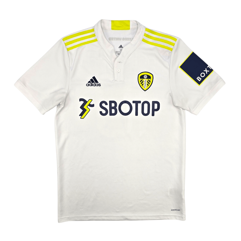 2021/22 Leeds United Home Football Shirt (M) Adidas 10 Raphinha - Football Finery - FF301330