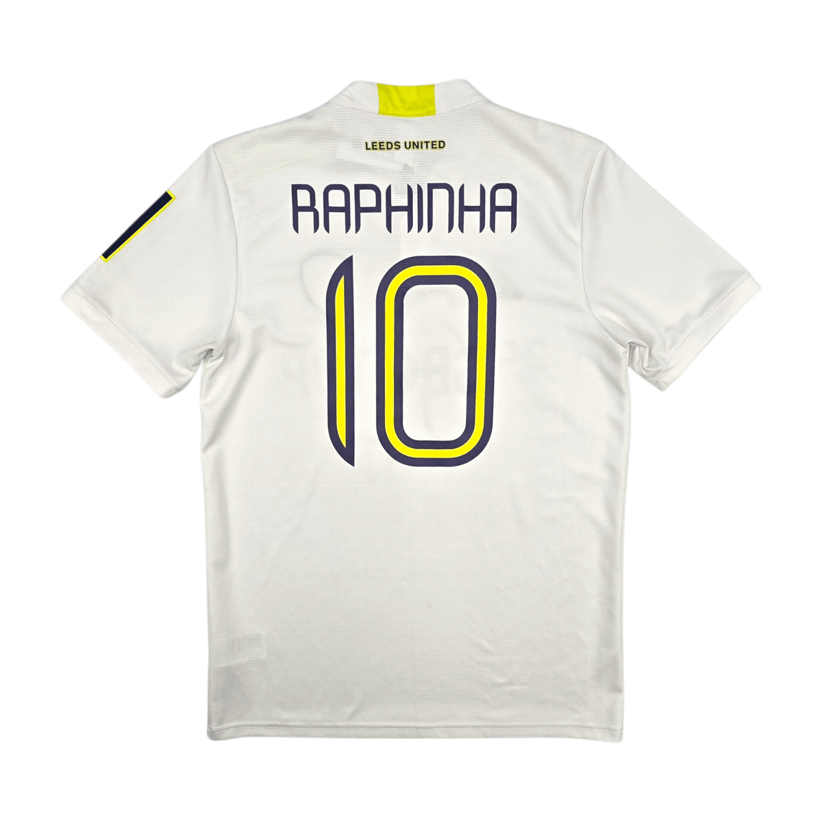 2021/22 Leeds United Home Football Shirt (M) Adidas 10 Raphinha - Football Finery - FF301330