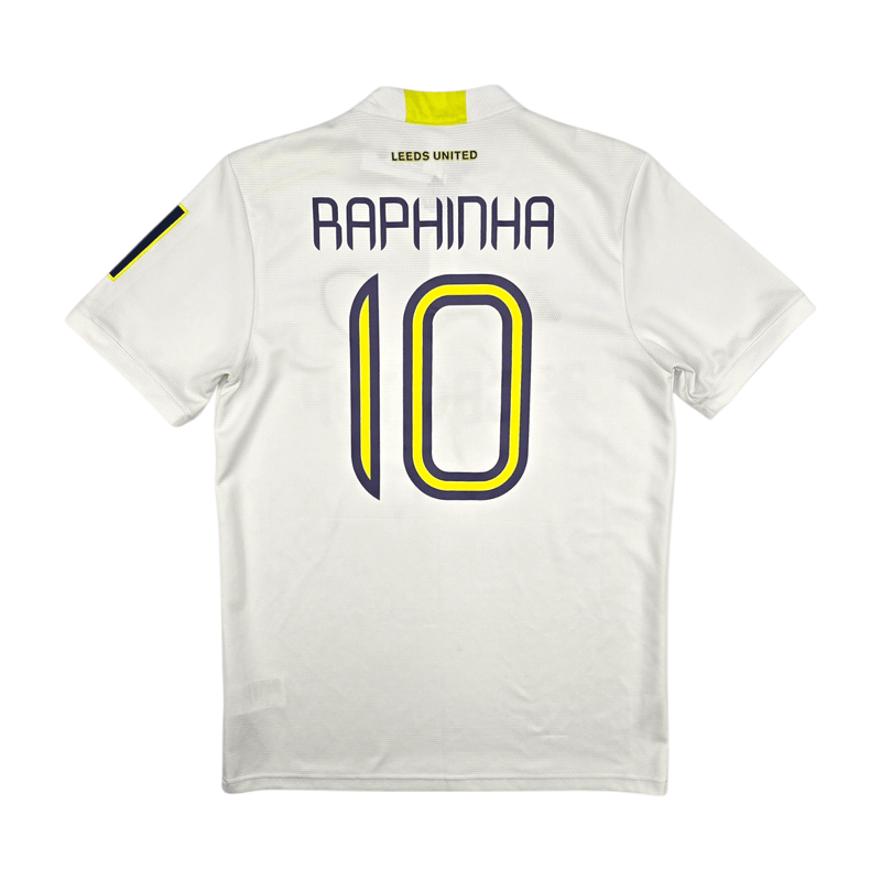 2021/22 Leeds United Home Football Shirt (M) Adidas 10 Raphinha - Football Finery - FF301330