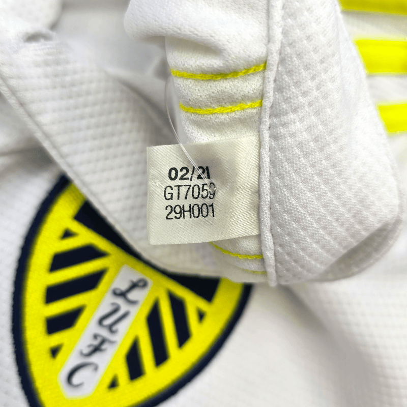 2021/22 Leeds United Home Football Shirt (M) Adidas 10 Raphinha - Football Finery - FF301330