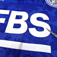 2021/22 Leicester City Home Football Shirt (M) Adidas - Football Finery - FF305009
