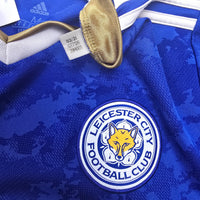 2021/22 Leicester City Home Football Shirt (M) Adidas - Football Finery - FF305009