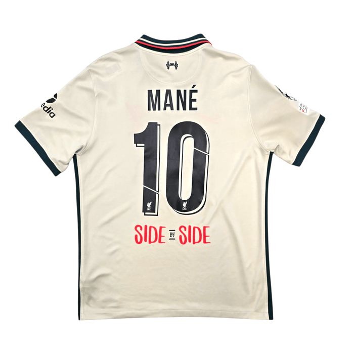 2021/22 Liverpool Away Football Shirt (L) Nike 10 Mane - Football Finery - FF303738