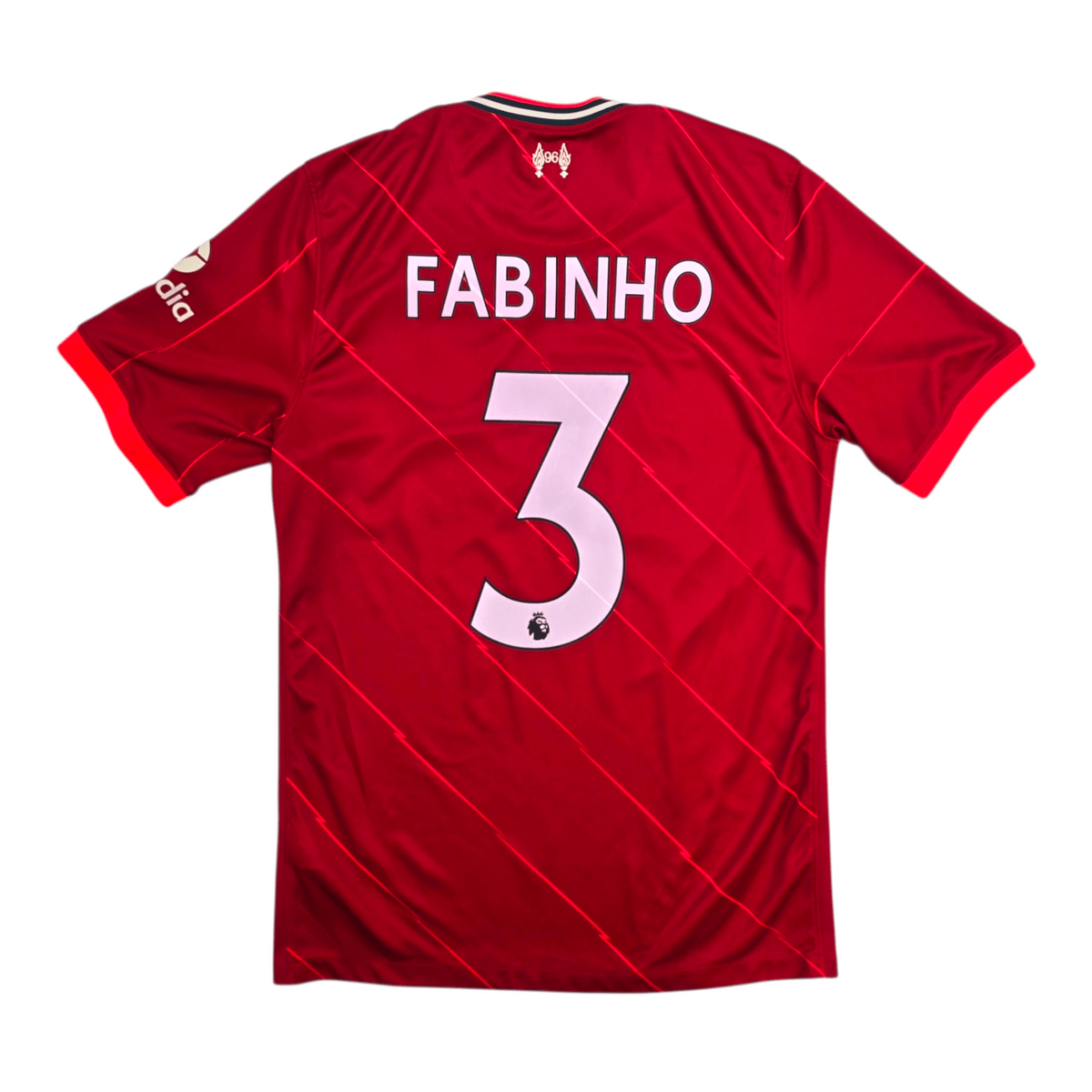 2021/22 Liverpool Home Football Shirt (M) Nike 3 Fabinho - Football Finery - FF303447