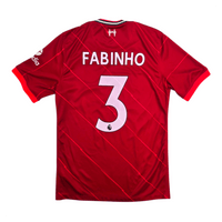 2021/22 Liverpool Home Football Shirt (M) Nike 3 Fabinho - Football Finery - FF303447