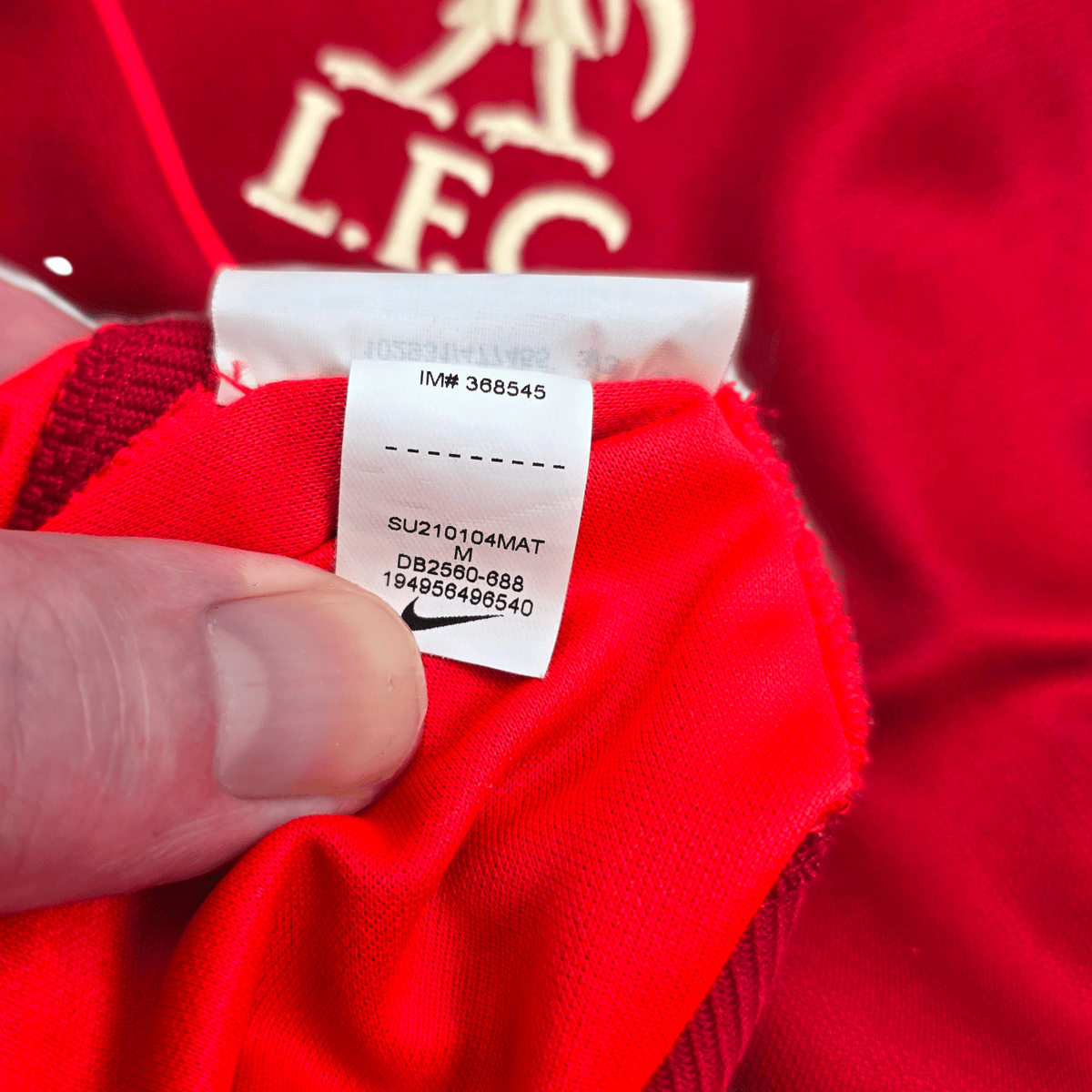 2021/22 Liverpool Home Football Shirt (M) Nike 3 Fabinho - Football Finery - FF303447
