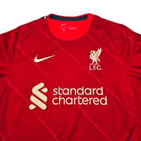 2021/22 Liverpool Home Football Shirt (S) Nike 4 Virgil - Football Finery - FF303448