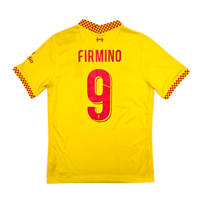 2021/22 Liverpool Third Football Shirt (M) Nike 9 Firmino - Football Finery - FF303893