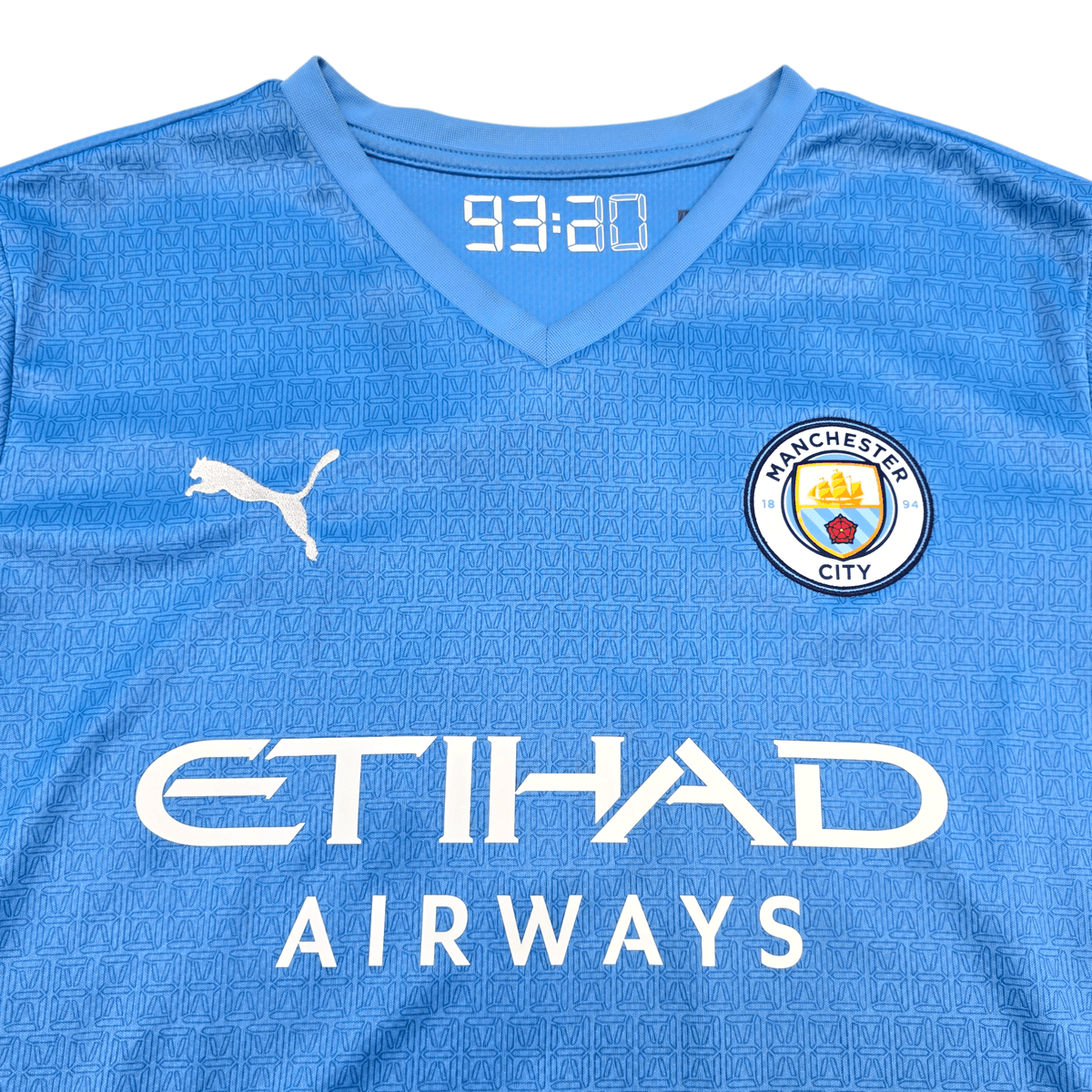 2021/22 Manchester City Home Football Shirt (M) Puma 10 Grealish - Football Finery - FF303778