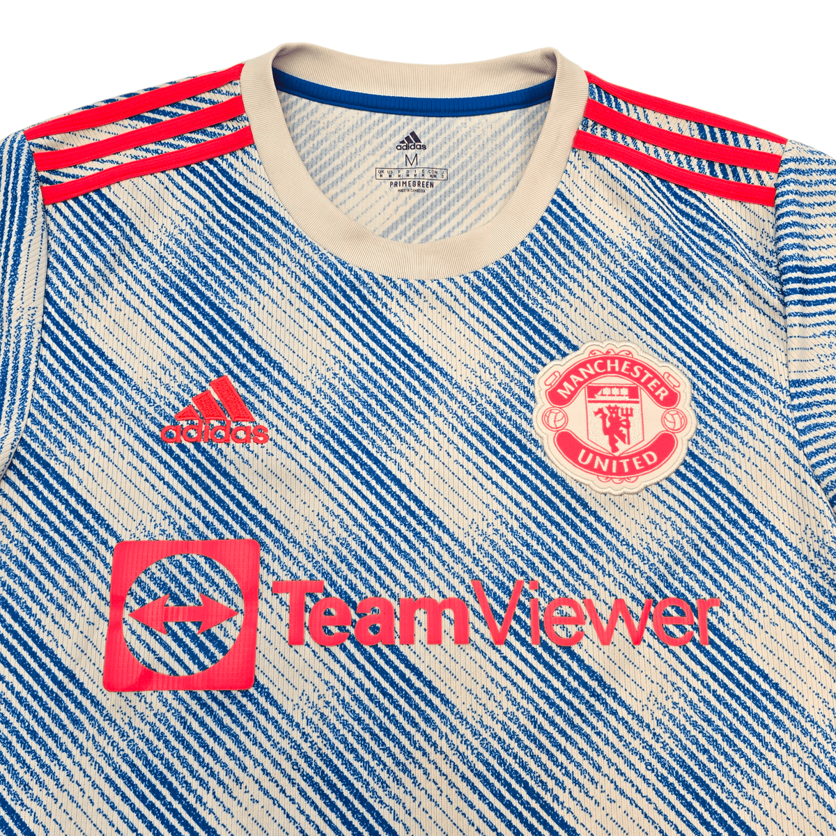 2021/22 Manchester United Away Football Shirt (M) Adidas 7 Ronaldo - Football Finery - FF303775